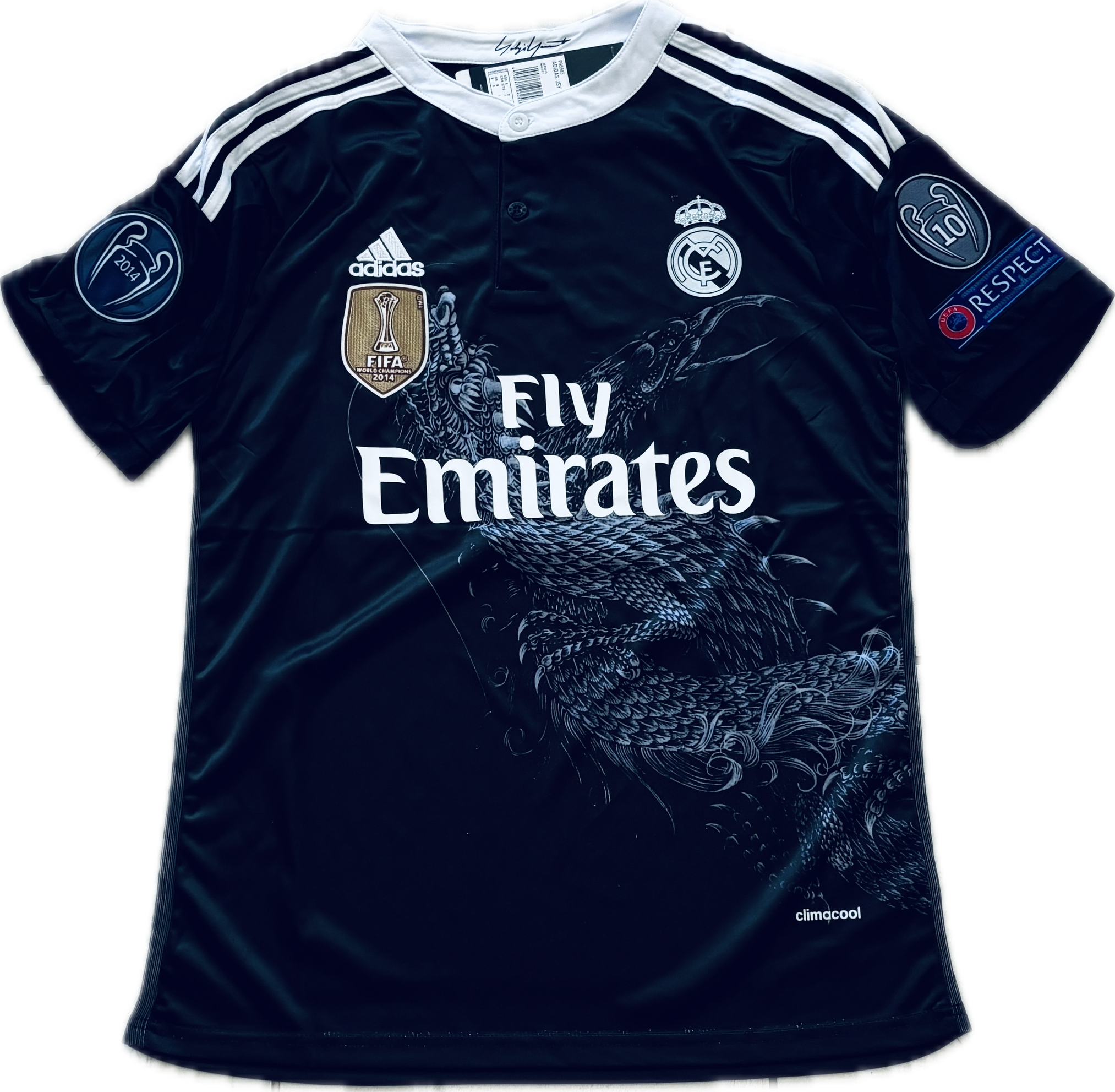 Cristiano Ronaldo 7 Real Madrid Adidas Retro 2014-15 Yamamoto Cristiano Ronaldo 7 Real Madrid Adidas Retro 2014-15 Yamamoto