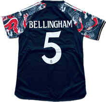 Load image into Gallery viewer, Jude Bellingham Real Madrid 2023/24 Home Jersey Yakuza Tattoo design Japan champions league Soccer
