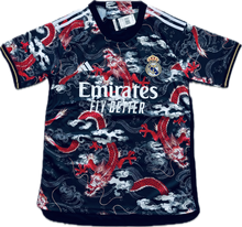 Load image into Gallery viewer, Jude Bellingham Real Madrid 2023/24 Home Jersey Yakuza Tattoo design Japan champions league Soccer
