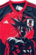 Load image into Gallery viewer, JAPAN 2022 2023 SHIRT Adidas AWAY RED GOKU EDITION Black Dragon Ball Z
