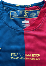 Load image into Gallery viewer, Messi 10 FC Barcelona 2009 Nike Final Roma Champions League Long Sleeve Football Soccer Jersey
