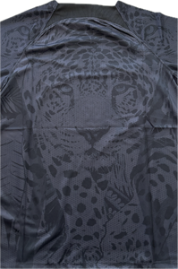 BRAZIL Jaguar AWAY Black 5 Star World Cup Jersey Rare