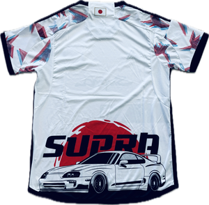 Japan Adidas Toyota Supra MK 4 white world cup soccer Jersey Home MENS