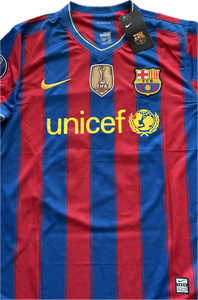 Messi 10 FC Barcelona Nike 2010 UCL Finals Home Champions League Football Soccer jersey