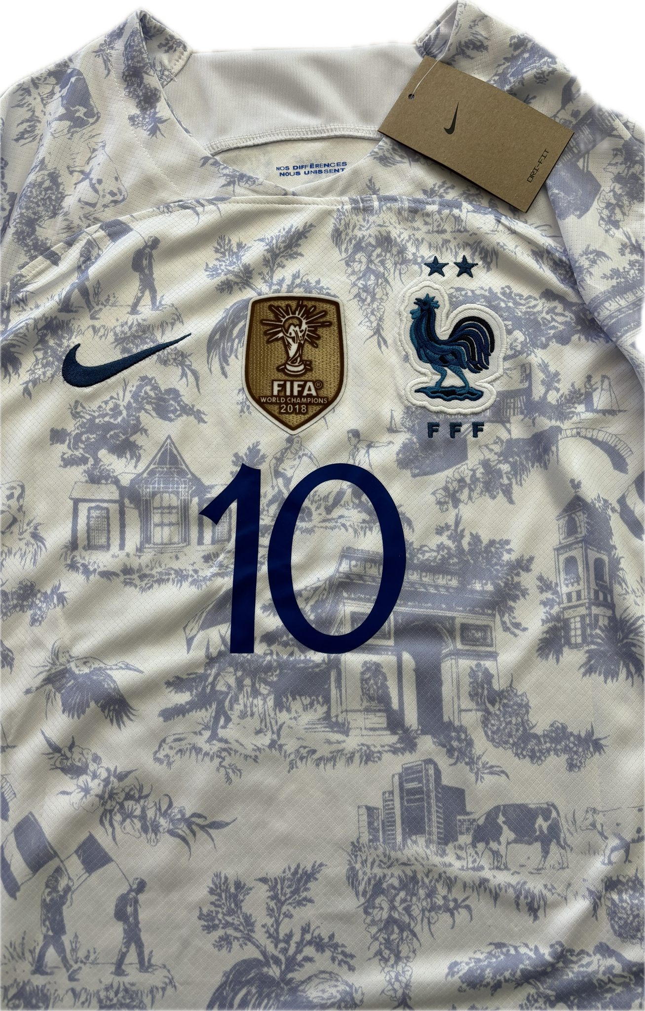 Kylian Mbappe Nike 10 France 2023/24 Home Jersey Euro World Cup Kylian Mbappe Nike 10 France 2023/24 Home Jersey Euro World Cup