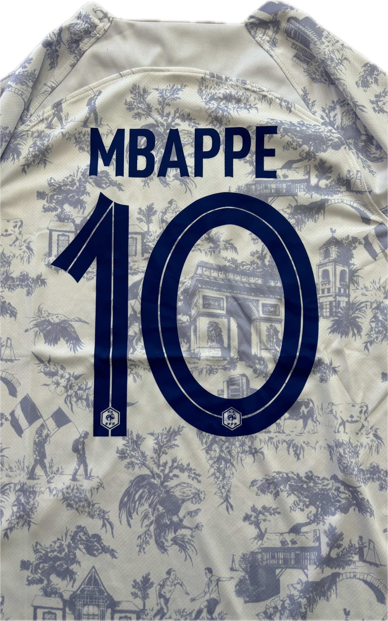 Kit Patch Flocage MBAPPE #10 Or Maillot France FFF QATAR 2022 Kit Patch Flocage MBAPPE #10 Or Maillot France FFF QATAR 2022