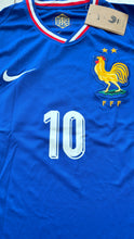 Load image into Gallery viewer, Kylian Mbappe Nike 10 France 2023/24 Home Jersey Euro World Cup jersey MENS Royal Blue
