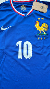 Kylian Mbappe Nike 10 France 2023/24 Home Jersey Euro World Cup jersey MENS Royal Blue