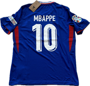 Kylian Mbappe Nike 10 France 2023/24 Home Jersey Euro World Cup jersey MENS Royal Blue