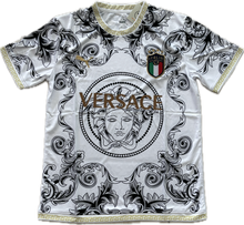 Load image into Gallery viewer, Italy Puma 2023 2024 Versace Soccer World Cup Jersey FIFA White Euro Medusa Retro Vintage MENS
