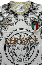 Load image into Gallery viewer, Italy Puma 2023 2024 Versace Soccer World Cup Jersey FIFA White Euro Medusa Retro Vintage MENS
