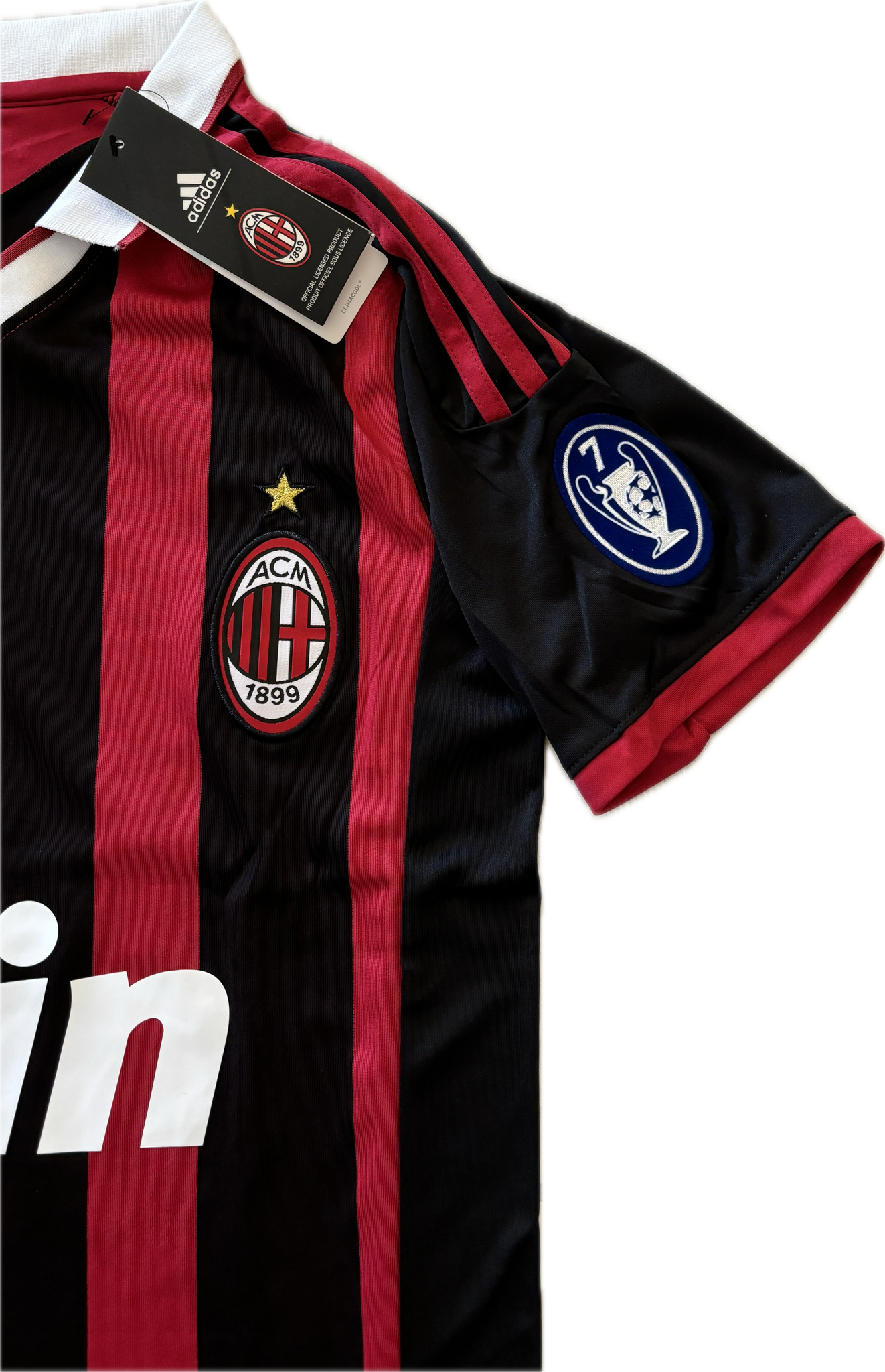 Ronaldinho 80 Jersey AC Milan Adidas 2008 2009 Retro Ronaldinho 80 Jersey AC Milan Adidas 2008 2009 Retro