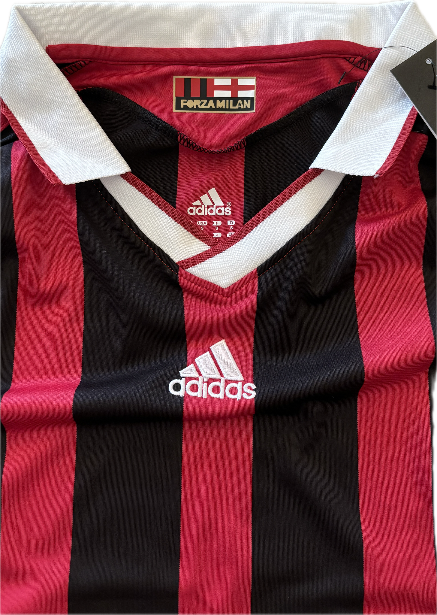 Ronaldinho 80 Jersey AC Milan Adidas 2008 2009 Retro Football Ronaldinho 80 Jersey AC Milan Adidas 2008 2009 Retro Football