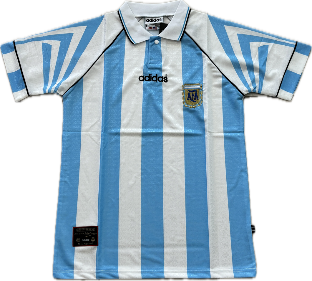 Adidas Argentina AFA 1996 1997 Soccer Jersey Vintage Retro Football