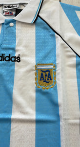 Adidas Argentina AFA 1996 1997 Soccer Jersey Vintage Retro Football