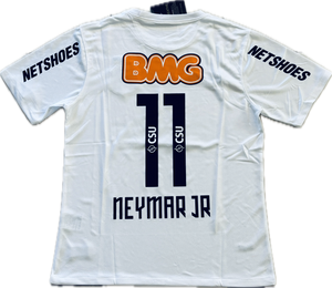 Neymar Jr #11 Nike Santos FC Retro Soccer Jersey 2012 Centenary Neymar Jr #11 Nike Santos FC Retro Soccer Jersey 2012 Centenary