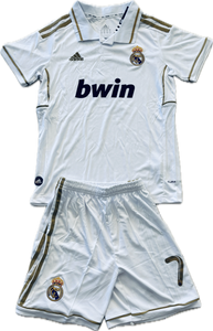 Cristiano Ronaldo Real Madrid Adidas GOLD White UCL champions league jersey YOUTH