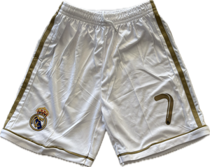 Cristiano Ronaldo Real Madrid Adidas GOLD White UCL champions league jersey YOUTH