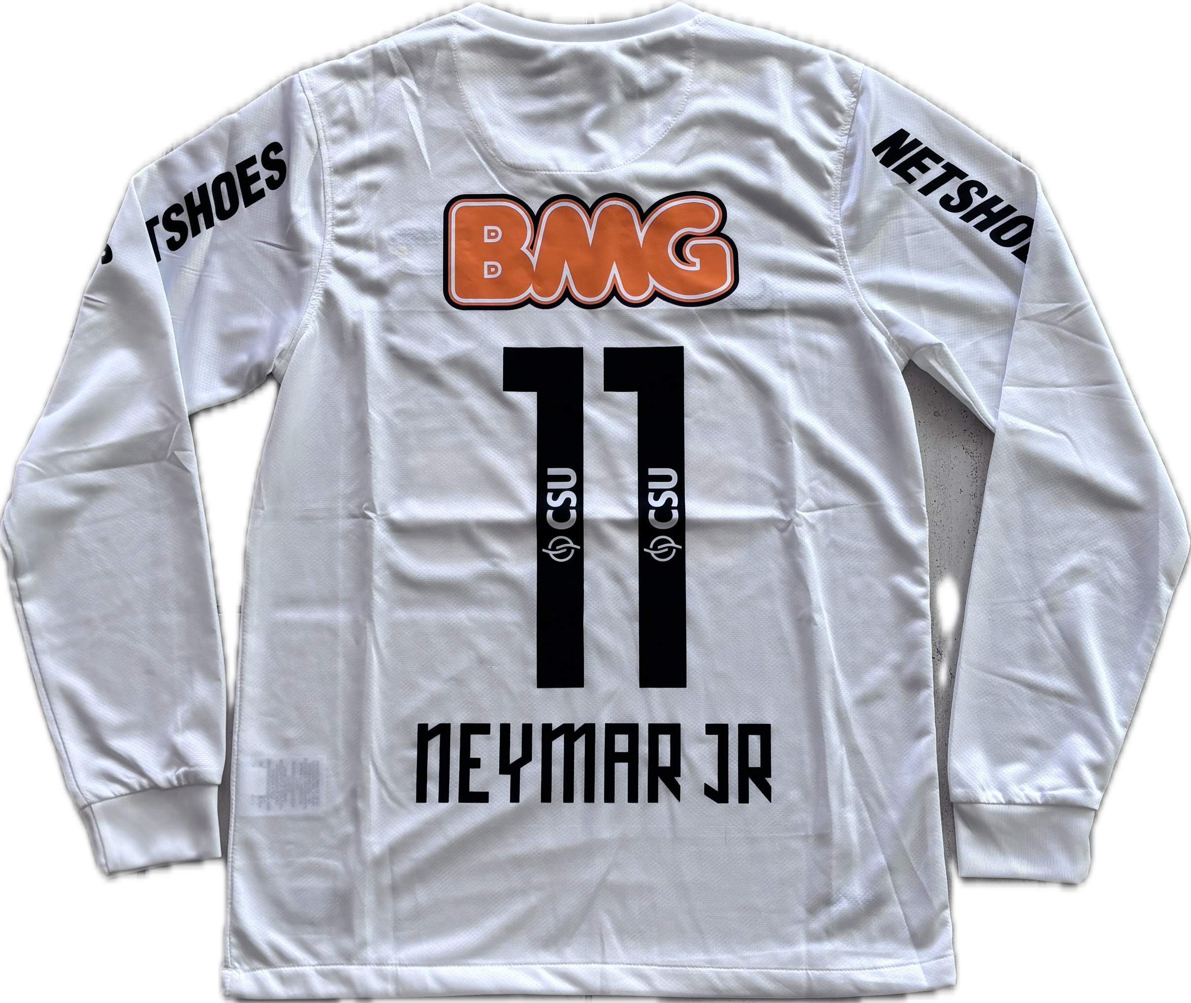 Santos FC Home Neymar JR 10 Jersey 24-25 (Full Sponsor