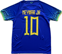 Load image into Gallery viewer, Neymar Jr. 10 Nike Brazil Away Jersey 2025 Iconic Blue Design with CBF Crest MENS
