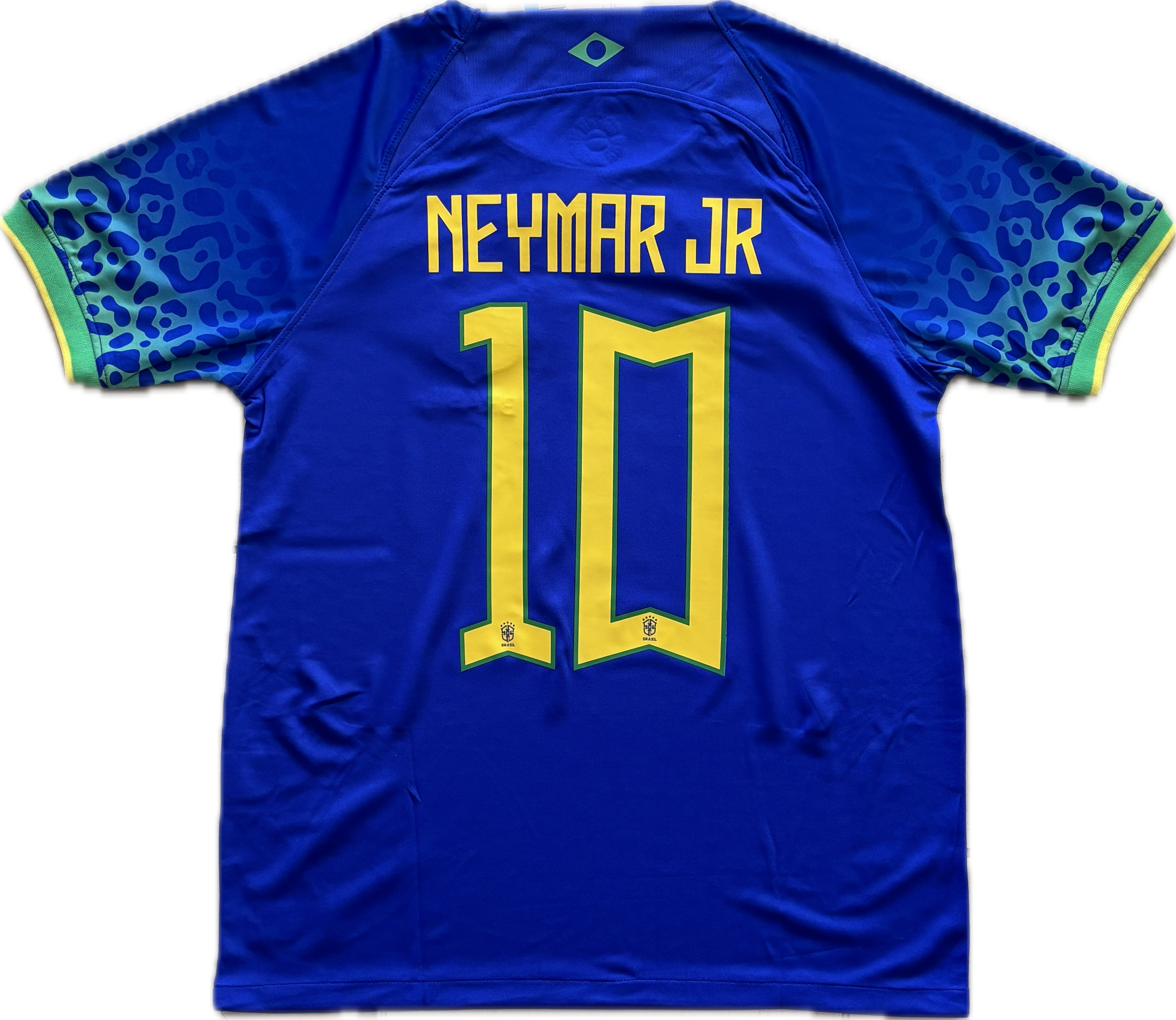 Neymar Jr. 10 Nike Brazil Away Jersey 2025 Iconic Blue Design with Neymar Jr. 10 Nike Brazil Away Jersey 2025 Iconic Blue Design with