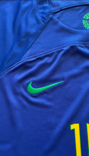 Load image into Gallery viewer, Neymar Jr. 10 Nike Brazil Away Jersey 2025 Iconic Blue Design with CBF Crest MENS
