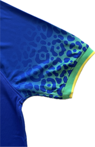 Neymar Jr. 10 Nike Brazil Away Jersey 2025 Iconic Blue Design with CBF Crest MENS