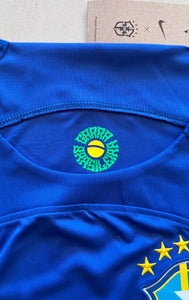 Neymar Jr. 10 Nike Brazil Away Jersey 2025 Iconic Blue Design with CBF Crest MENS