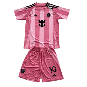 Inter Miami 2025-26 Home Youth Kids Jersey Lionel Messi #10