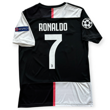 Load image into Gallery viewer, Juventus Cristiano Ronaldo 7 Soccer Jersey Adidas 2019 2020 Serie A Scudetto Champions League Black MENS
