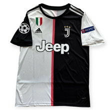 Load image into Gallery viewer, Juventus Cristiano Ronaldo 7 Soccer Jersey Adidas 2019 2020 Serie A Scudetto Champions League Black MENS
