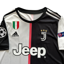 Load image into Gallery viewer, Juventus Cristiano Ronaldo 7 Soccer Jersey Adidas 2019 2020 Serie A Scudetto Champions League Black MENS
