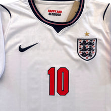 Load image into Gallery viewer, Jude Bellingham 10 England 2026 World Cup Home Soccer Jersey Mens Nike - Gold Patch Sleeve
