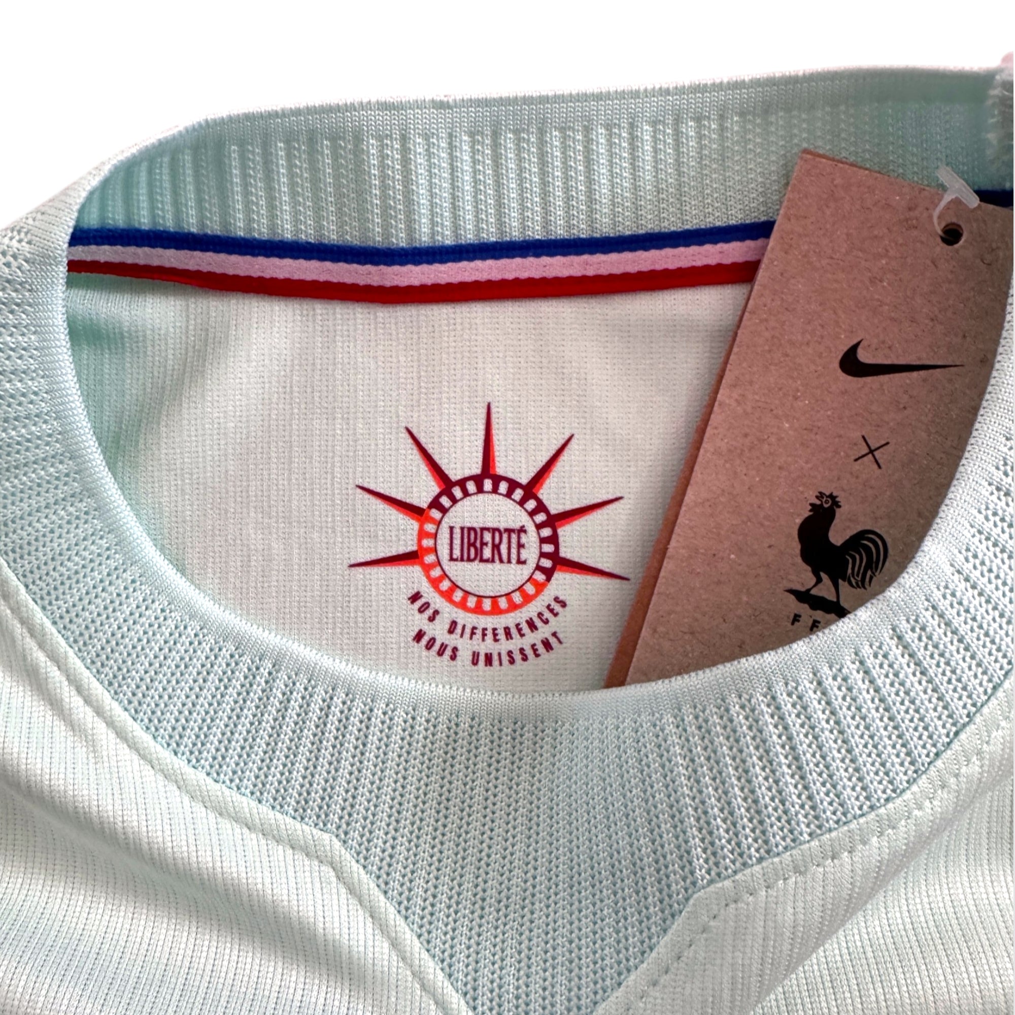 Kylian Mbappe 10 France 2026 World Cup Away Jersey Nike - Ice Blue