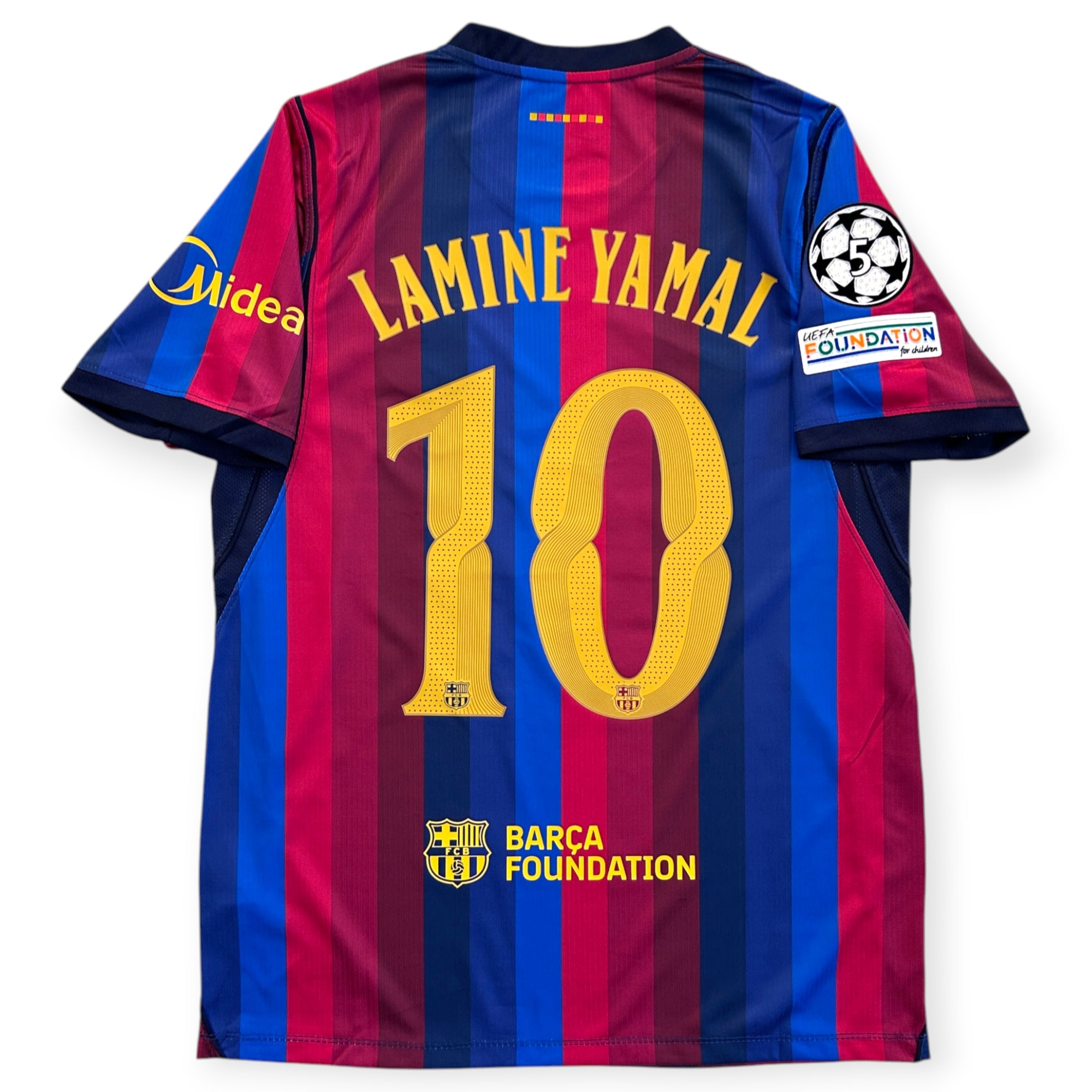 [正規品] FCバルセロナ ユニフォーム #10 LAMINE YAMAL Lamine Yamal #10 FC Barcelona 2026-2027 Home Men's Jersey