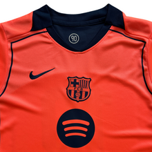 Load image into Gallery viewer, Lamine Yamal #10 FC Barcelona Nike 2025-26 Third Jersey - Total 90 "Bright Mango" Edition Youth/Kids
