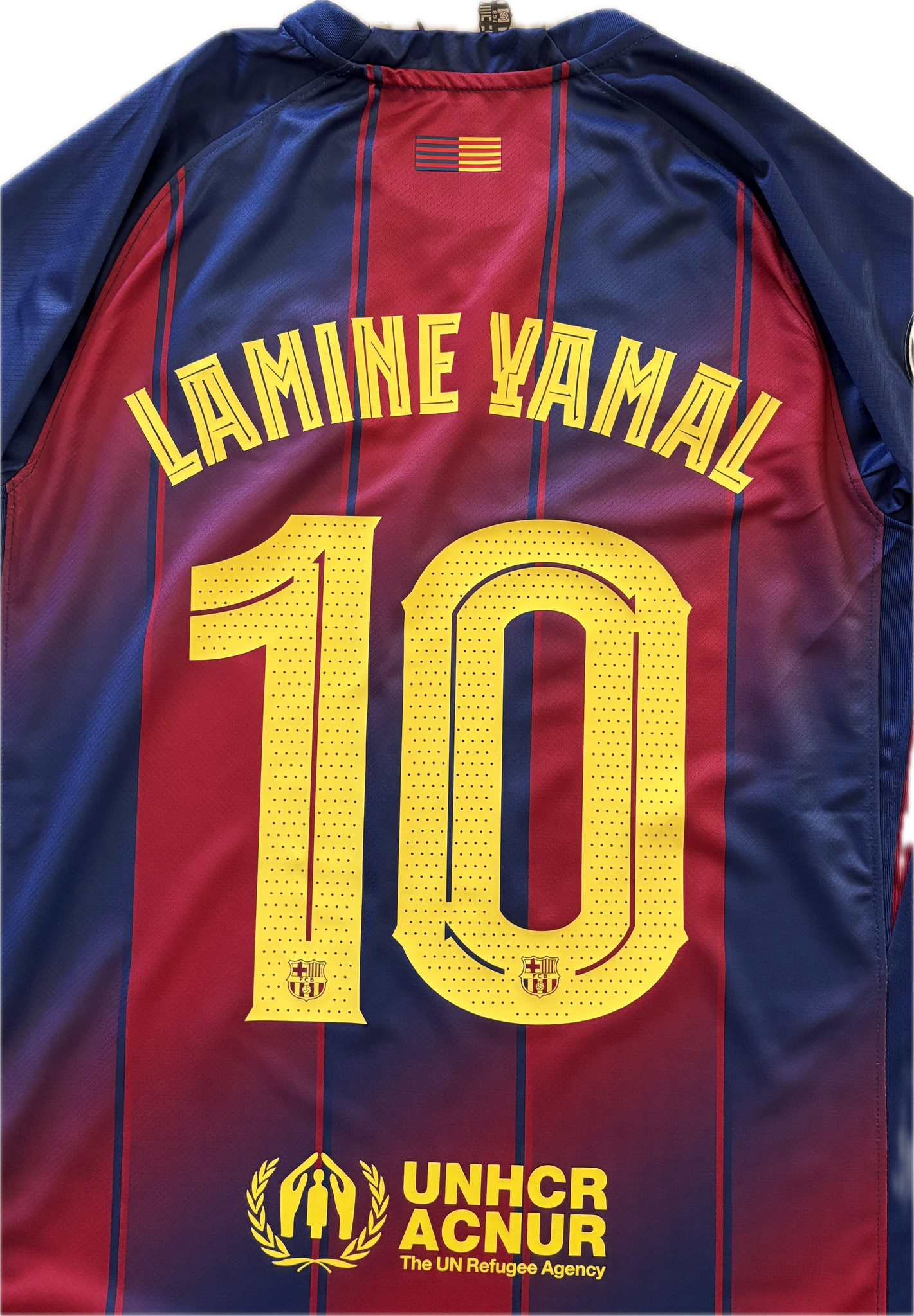 Lamine Yamal #10 FC Barcelona Nike 2025 2026 Home Jersey