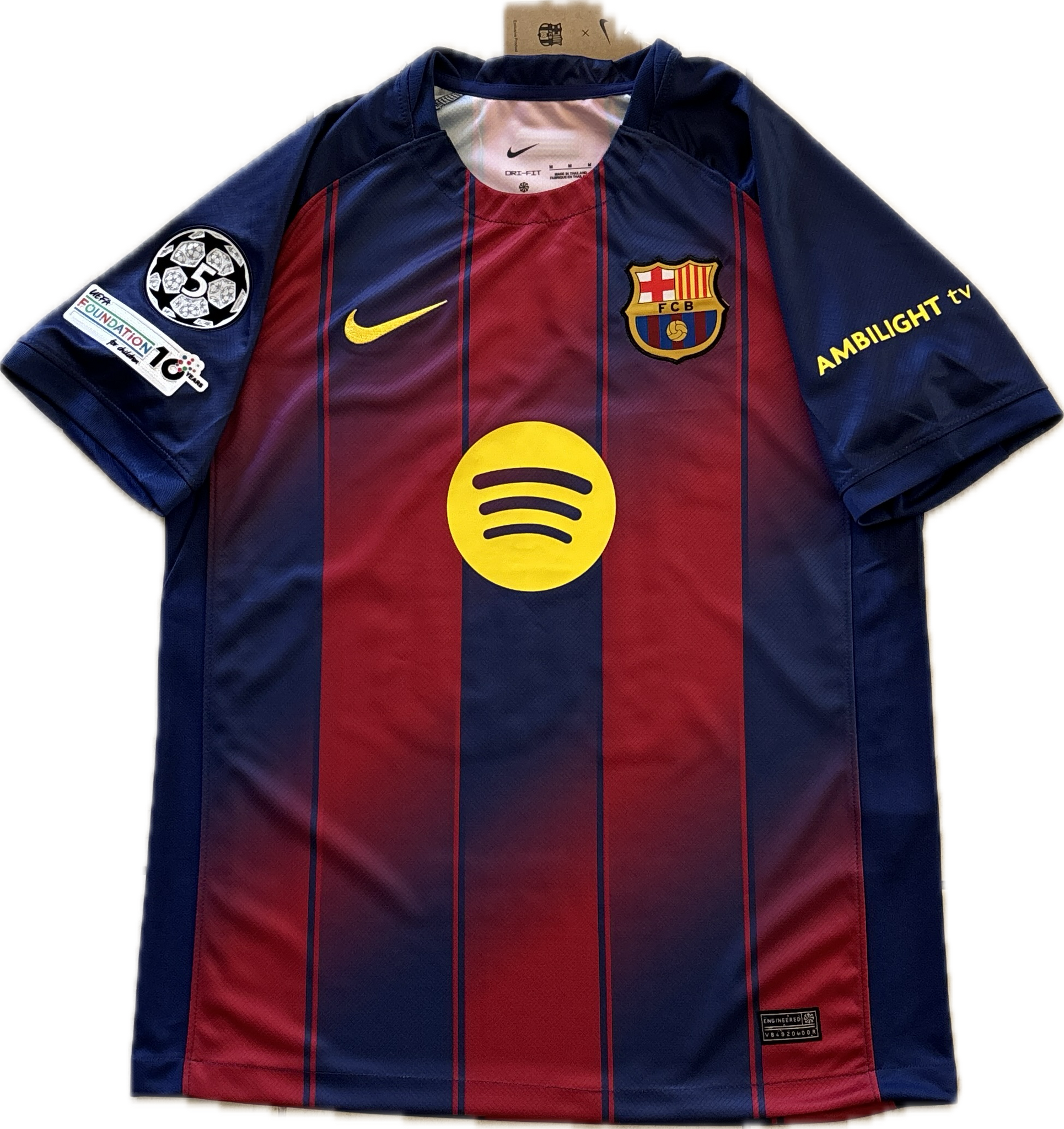 Lamine Yamal #10 FC Barcelona Nike 2025 2026 Home Jersey