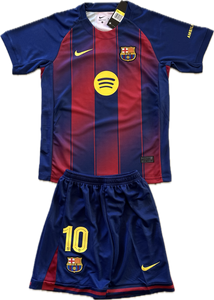 Lamine Yamal #10 Nike FC Barcelona 2025-26 Youth Kids Home Kit