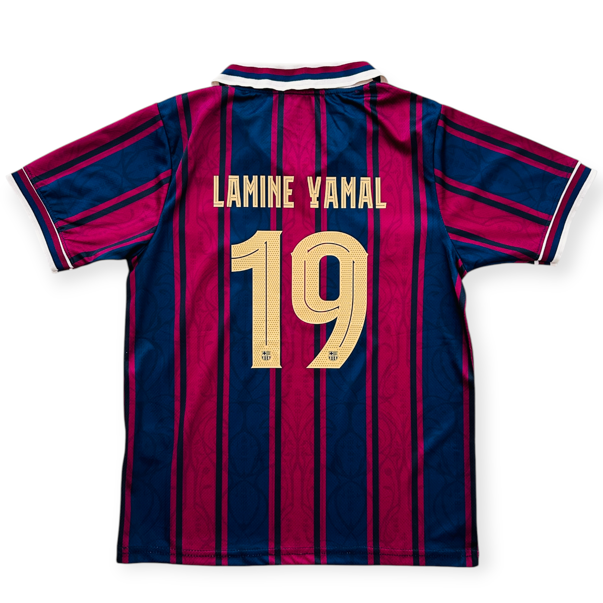 Lamine Yamal #19 FC Barcelona 2025-26 125th Anniversary Home Kids