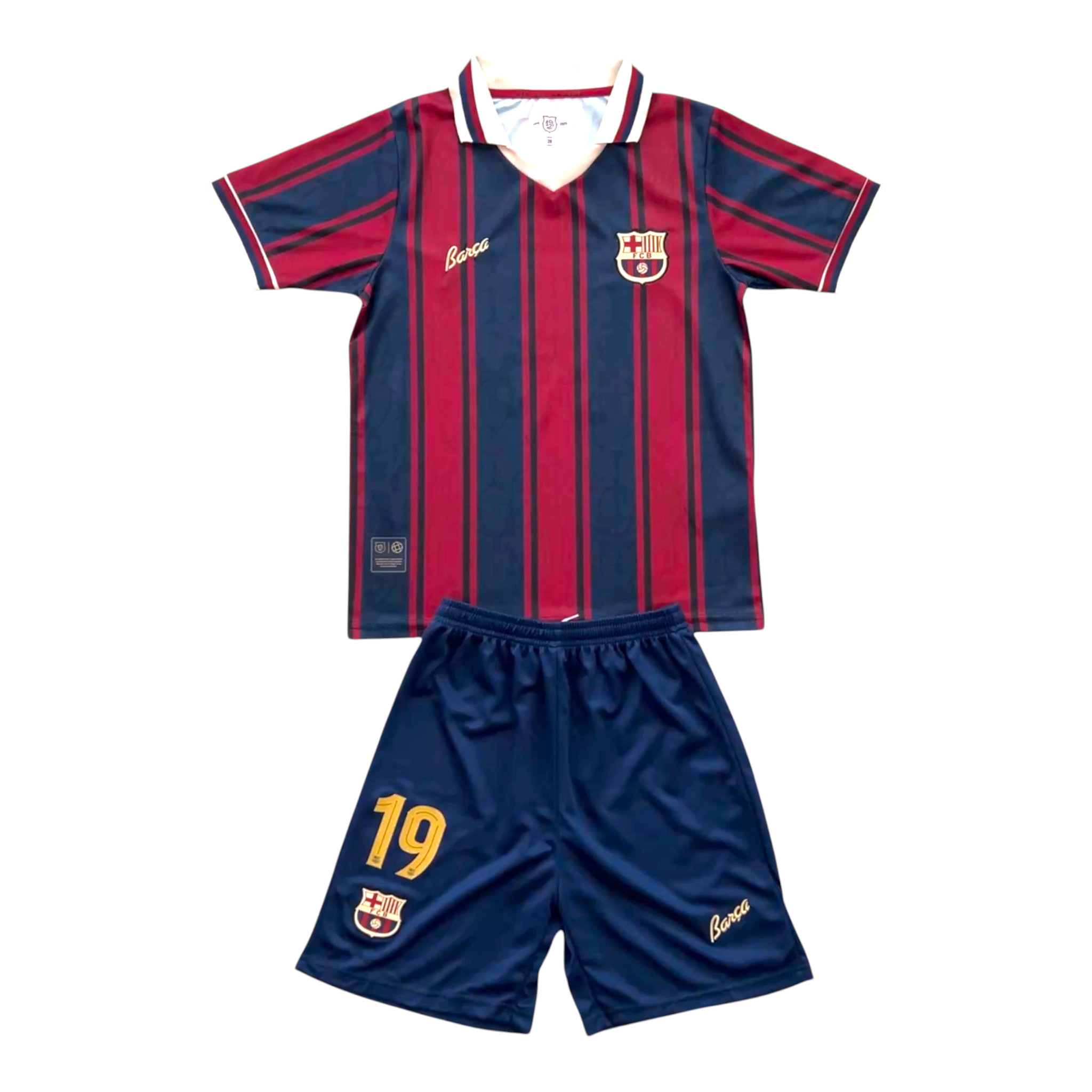 Lamine Yamal #19 FC Barcelona 2025-26 125th Anniversary Home Kids