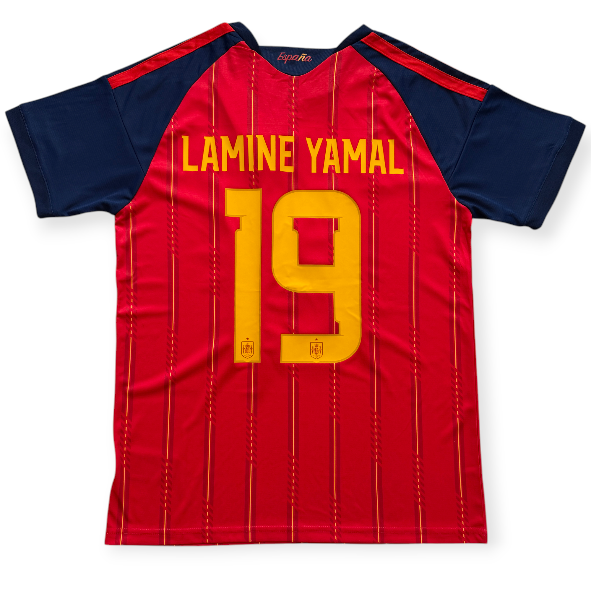 Lamine Yamal #19 Spain Adidas 2026 World Cup Home Jersey - Men's