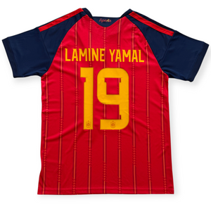 Lamine Yamal #19 Spain Adidas 2026 World Cup Home Jersey - Men's Lamine Yamal #19 Spain Adidas 2026 World Cup Home Jersey - Men's