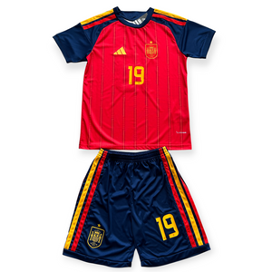 Lamine Yamal #19 Spain Adidas 2026 World Cup Home Jersey - Youth