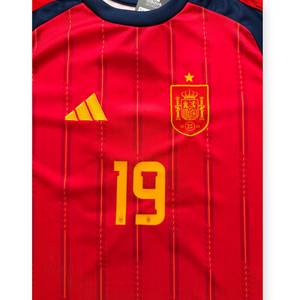 Lamine Yamal #19 Spain Adidas 2026 World Cup Home Jersey - Youth