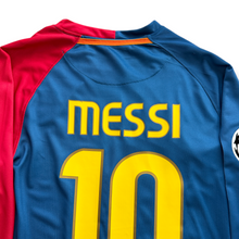 Load image into Gallery viewer, Lionel Messi #10 FC Barcelona 2008-2009 Home Long Sleeve Men's Jersey - Rome Final Edition
