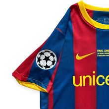 Load image into Gallery viewer, Lionel Messi #10 FC Barcelona 2010-2011 Home Men's Jersey - London Final Wembley Edition
