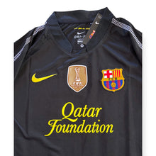 Load image into Gallery viewer, Lionel Messi #10 FC Barcelona 2011-2012 Away Men's Jersey - Black Retro Kit Champions
