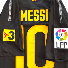 Load image into Gallery viewer, Lionel Messi #10 FC Barcelona 2011-2012 Away Men's Jersey - Black Retro Kit Champions
