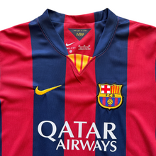 Load image into Gallery viewer, Lionel Messi #10 FC Barcelona 2014-2015 Home Kids Jersey &amp; Shorts Set - Retro Treble Kit
